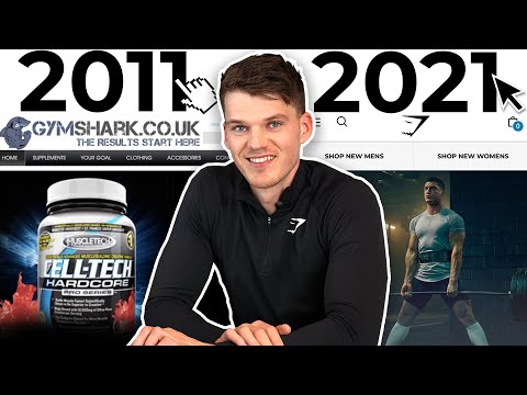 10 YEARS OF THE GYMSHARK WEBSITE | The first ever Gymshark order?