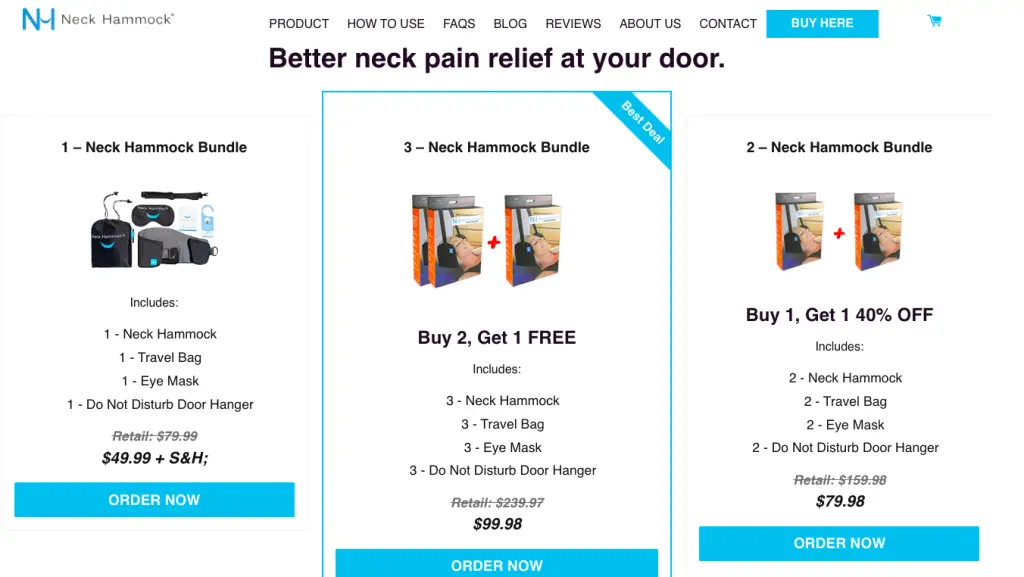 Example of using bundles and upsells to increase conversions