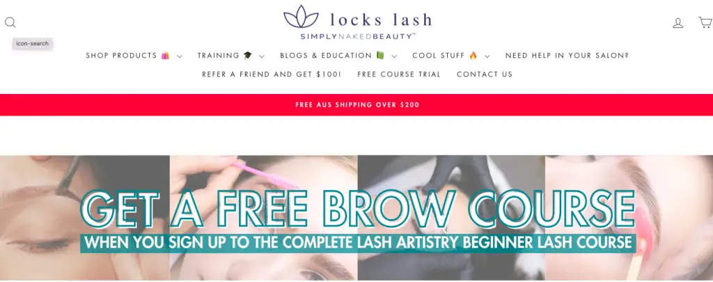 Locks Lash Melbourne-based dropship supplier