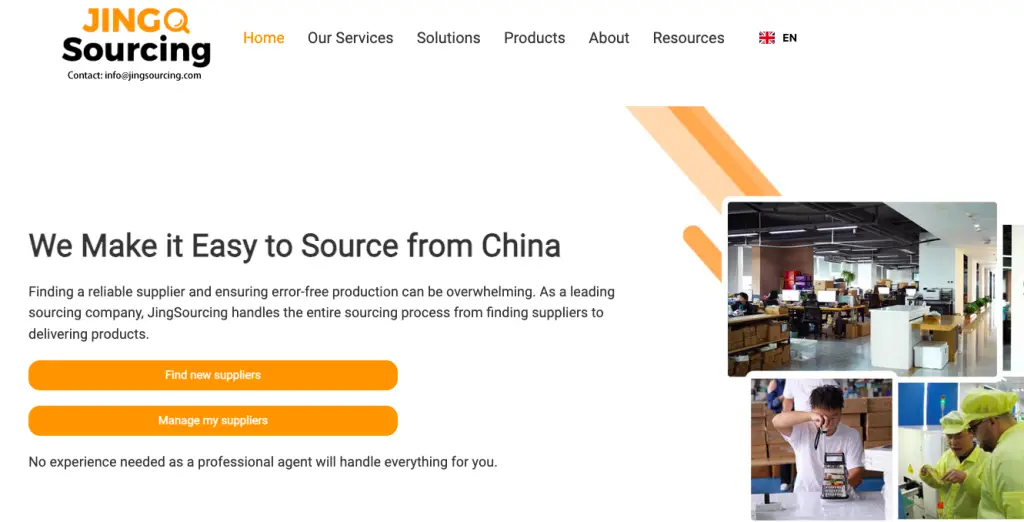 Jing sourcing dropshipping agent
