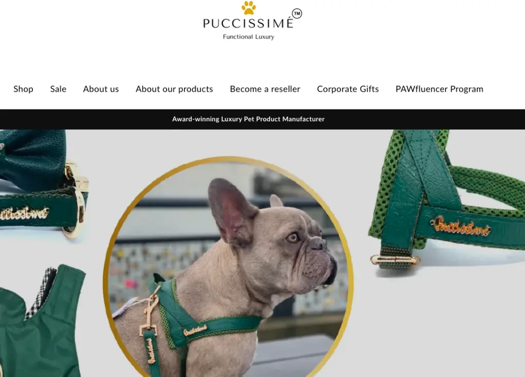 Puccissime online pet store