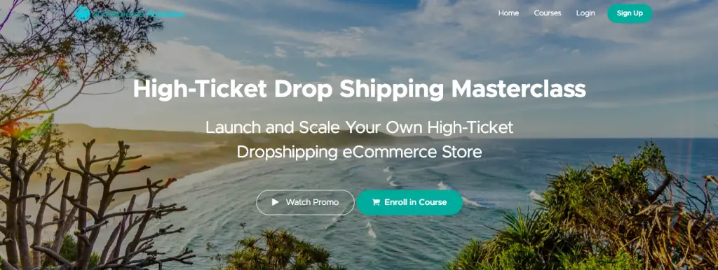 eCommerce Paradise High-ticket Dropshipping Masterclass